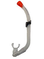 Трубка для підводного плавання Bare FOLDING прозоро/помаранчева