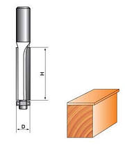 Фреза ГЛОБУС кромочна пряма з нижнім підшипником. Серія 1020.    D10 h12 d8