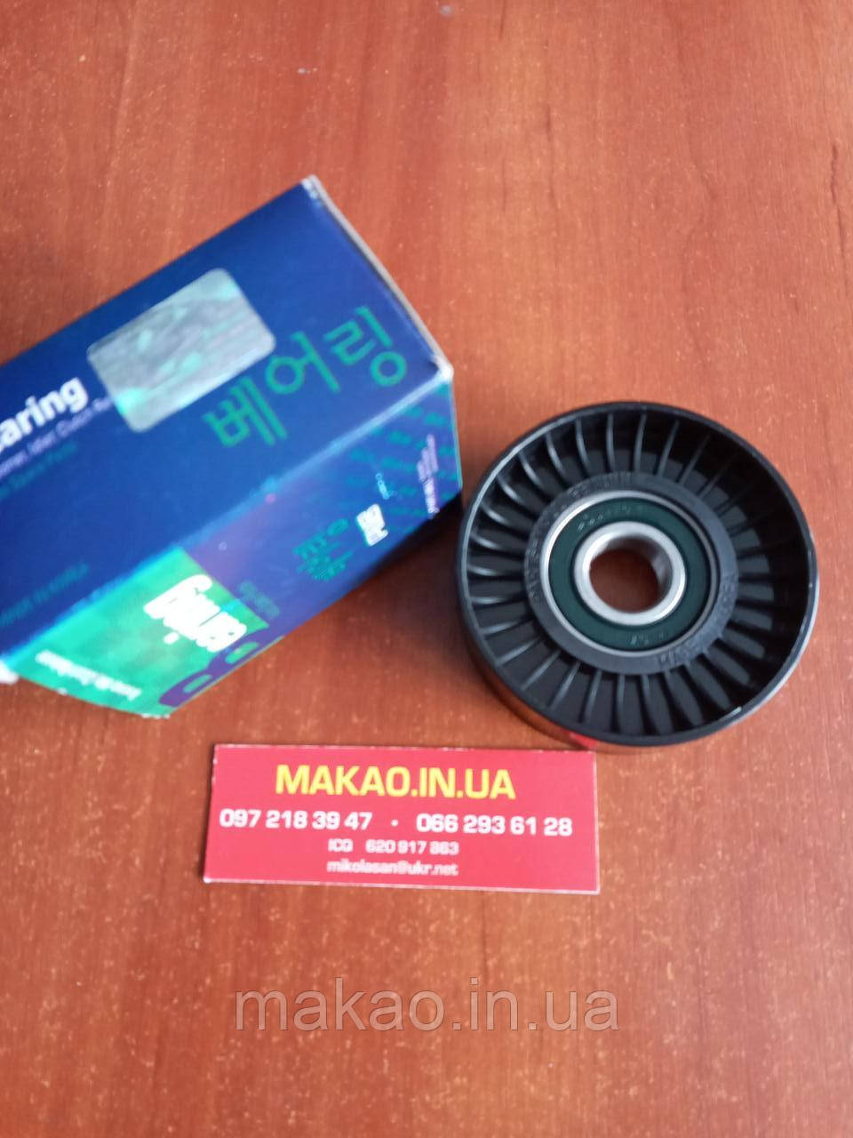 "PMC" Натяжний ролик Chevrolet Aveo T250/T255, Daewoo Kalos