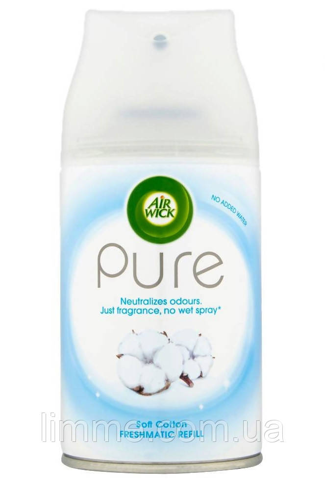 Змінний аерозольний балон Air Wick Soft Cotton 250 ml.