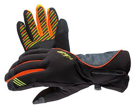Гірськолижні рукавички Viking Kathrina кол.чорний-оранжевий-сірий| розмір - 5,7 |