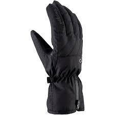 Гірськолижні рукавички Viking Selena чорні | розмір - 5