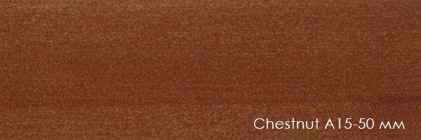 Дерев'яні горизонтальні жалюзі basswood-chestnut-a15-50mm