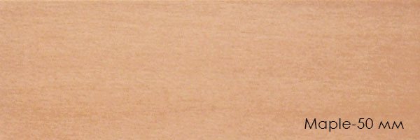 Дерев'яні горизонтальні жалюзі basswood-T-maple-50mm
