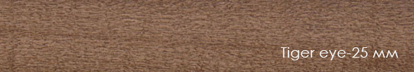 Дерев'яні горизонтальні жалюзі basswood-T-tiger-eye-25 mm