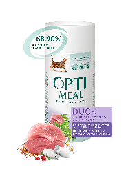 Корм Optimeal Hairball Control Duck (Оптіміл для котів з ефектом виведення шерсті, качка), 200г.