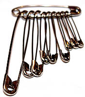 Шпильки ГАРТОВАНІ 10шт асорті (Англійська) (5972)