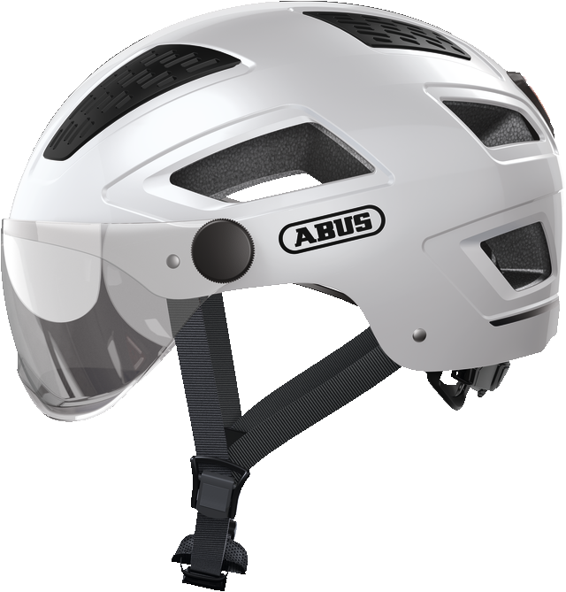 Велошлем ABUS HYBAN 2.0 ACE Polar White M (52-58 см)