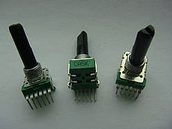 Потенціометр ALPHA CA5k 25mm noMID для пультів,