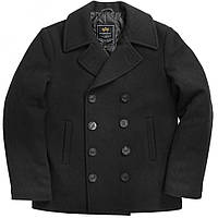 Пальто бушлат Navy Pea Coat Alpha Industries (чорное)