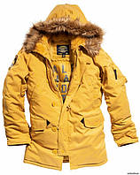 Куртка аляска Altitude Parka Alpha Industries (желтая)