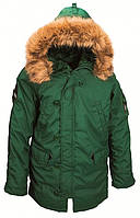 Куртка аляска Altitude Parka Alpha Industries (зеленая)