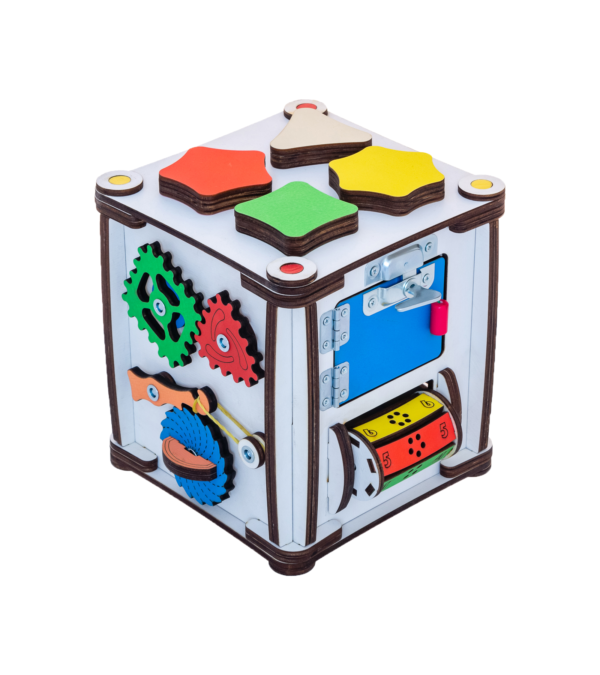 Кубик Розвивальний - БізіДом - 17х17х18 см - з Підсвіткою - ОРИГИНАЛ