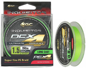 Шнур GC Inquisitor X4 LG 150 м. 0.098