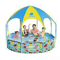 Каркасный бассейн с накрытием Bestway 56432