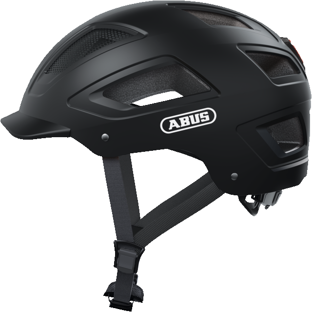 Велошолом ABUS HYBAN 2.0 Velvet Black M (52-58 см)