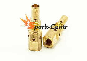 Вставка для накінечника М6 х 35мм для зварювальних пальників МВ 25 Binzel Abicor (Німеччина)