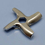 Ніж та решітка для ковбаси м'ясорубки комбайну Tefal Masterchef Gourmet QB50 QB51 QB60 QB61 QB62 QB40, фото 7