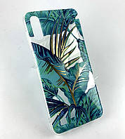 Чехол для Samsung M10, M105 накладка Gelius Flowers бампер противоударный растения