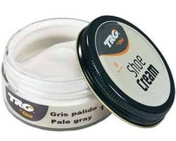 Крем-фарба для взуття та виробів зі шкіри Trg Shoe Cream, 50 мл, 119 Pale Gray (пелікан)