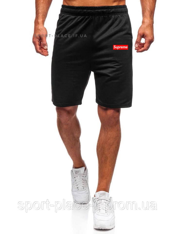 Чоловічі шорти Supreme (Ідеальна) чорні (чоловічі шорти)