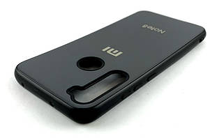 Чохол накладка на задню панель Metal Glass Case для Xiaomi Redmi Note 8 Pro чорний, фото 2