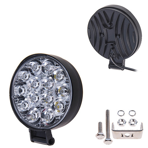 Фара прожектор NEN (14led*42w 85мм) алюміній кругла (NEN)