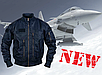 Куртка чоловіча демісезонна тактична AVIATOR нейлон  колір синій Mil-tec Німеччина, фото 3