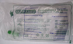 Сечоприймач ULTRAMED з Т — краном стерильний, 2000 мл.