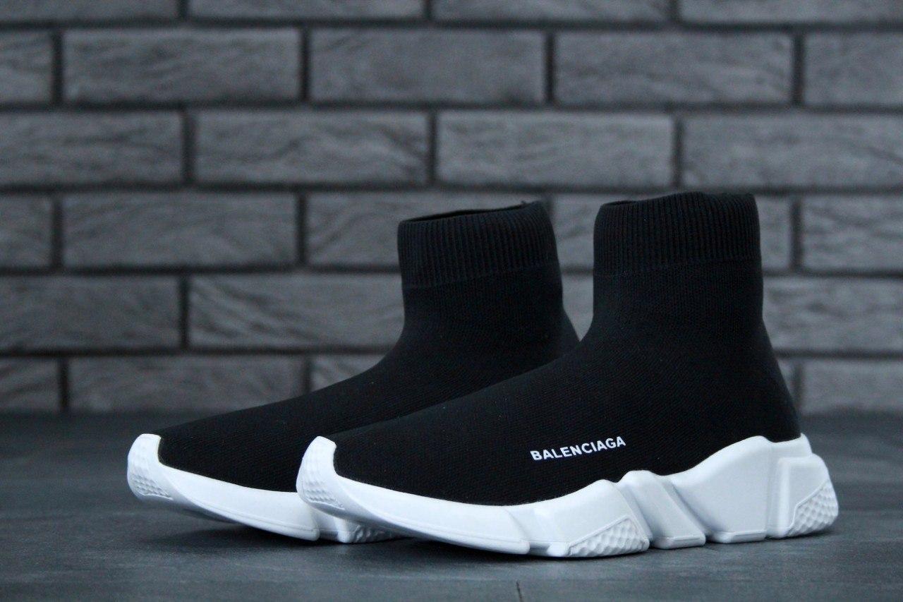Кросівки Balenciaga Speed Trainer Black, кросівки баленсіага снід тренер, balenciaga шкарпетки, шкарпетки, фото 1