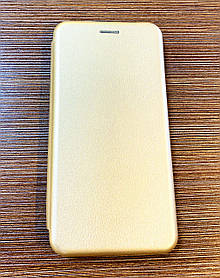 Чохол-книжка на телефон Xiaomi Redmi MI A3 золотистого кольору