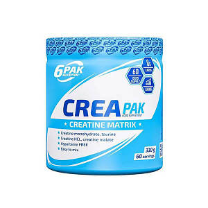 Креатинова суміш 6PAK Nutrition CREA Pak 330 г (60 порц.)