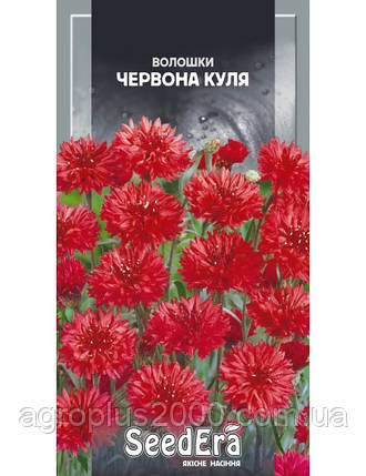 Насіння Волошок польовий Червоний Шар 0,5 грама SeedEra, фото 1