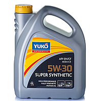 Масло YUKO SUPER SYNTHETIC C3 5W-30 4л.