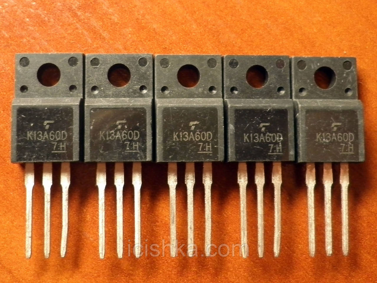 TK13A60D / K13A60D / ITK13A60D - N-Channel MOSFET TO-220F 13A 600V
