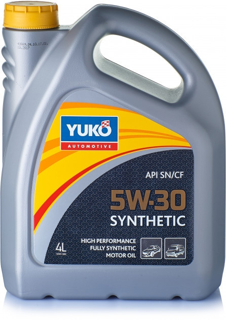 Масло моторне YUKO SYNTHETIC 5W-30 4л.