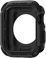 Защитный, противоударный чехол Spigen Tough Armor для Apple Watch 44 mm Series 6/SE/5/4, Черный