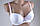 Бюстгальтер із кісточками для годувальниць — білий 70С, 75C, 80C, 85С, фото 2