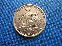 Монета 25 эре Дания 1990 1994 1996 2004 1991 пять даты цена за 1 монету