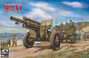 105MM howitzer M2A1 carriage M2(WW II version). 1/35 AFV CLUB 35160