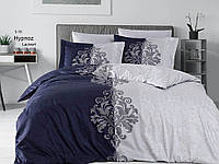 First Choice Hypnoz lacivert(navy blue) постельное белье сатин семейный 160х220х2