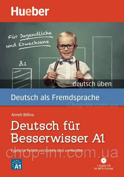 Книга Deutsch für Besserwisser A1 mit Audio-CD / Німецька граматика