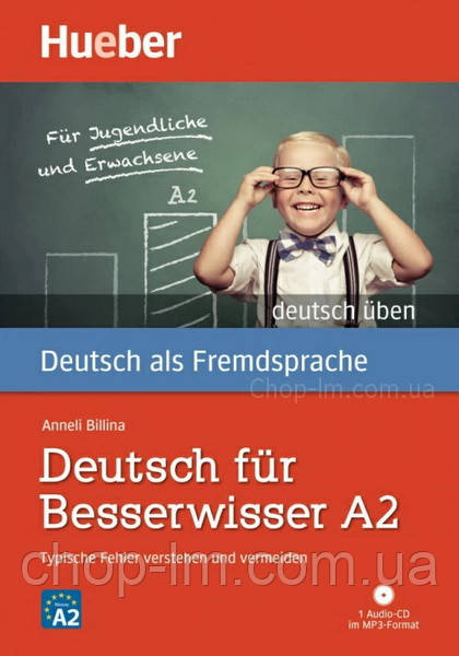 Граматика Deutsch für Besserwisser A2 mit Audio-CD / Hueber