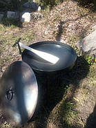 Сковорода з диска борони без кришки та чохла 30 см., фото 2