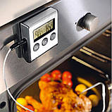 Кухонний термометр із таймером і знімним щупом, фото 9
