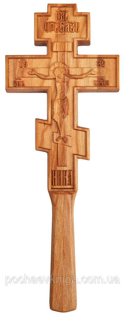 Крест деревянный (машинная резьба) - фото 1 - id-p1146967082
