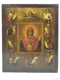 Курська Корінна ікона Богородиці 19 століття Знамення