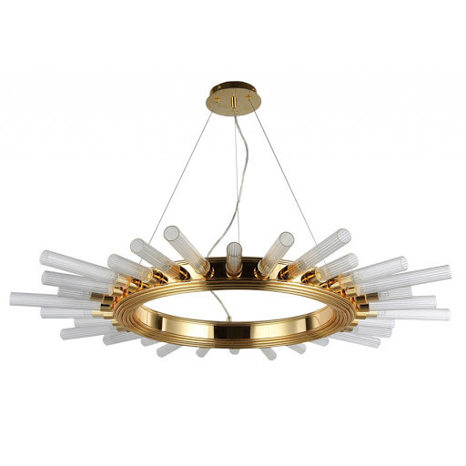 Люстра підвісна CRYSTAL LUX FAIR SP15 GOLD D1000