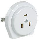 Розетка розбірна для прихованої установки для плити з з/к 32A Пластик [ERP11-32-01-K01] РПпл11-01-Ст UEC