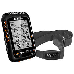 Велокомп'комп'ютер Bryton Rider 450 E, фото 2